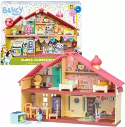 , Imprezowy Dom Rodzinny, domek z figurką i akcesoriami