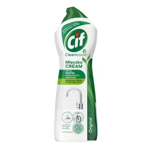 Cif Mleczko z mikrokryształkami do czyszczenia powierzchni Cream Original 780 g