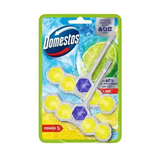 DOMESTOS Kostka toaletowa Power 5 Lime 100 g