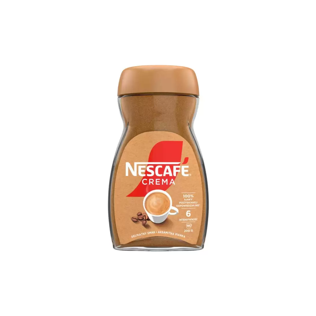 NESCAFÉ CREMA KAWA ROZPUSZCZALNA 200 G