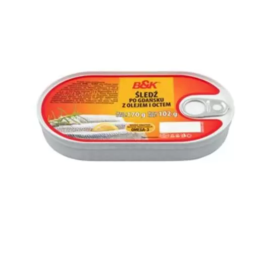 B&K Szprot w oleju Caro 170 g