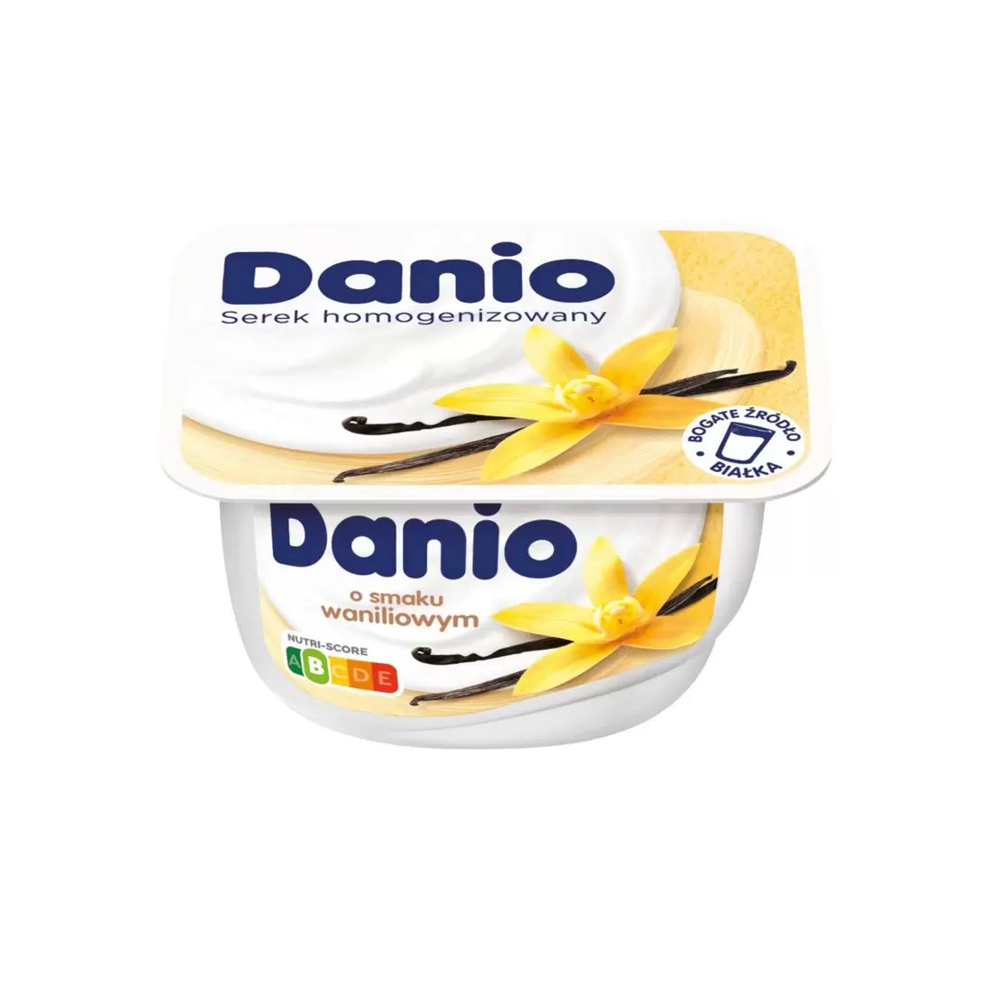 SEREK HOMOGENIZOWANY WANILIOWY DANIO 130 G