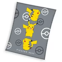 Pokemon, koc flanelowy, 110x140 cm