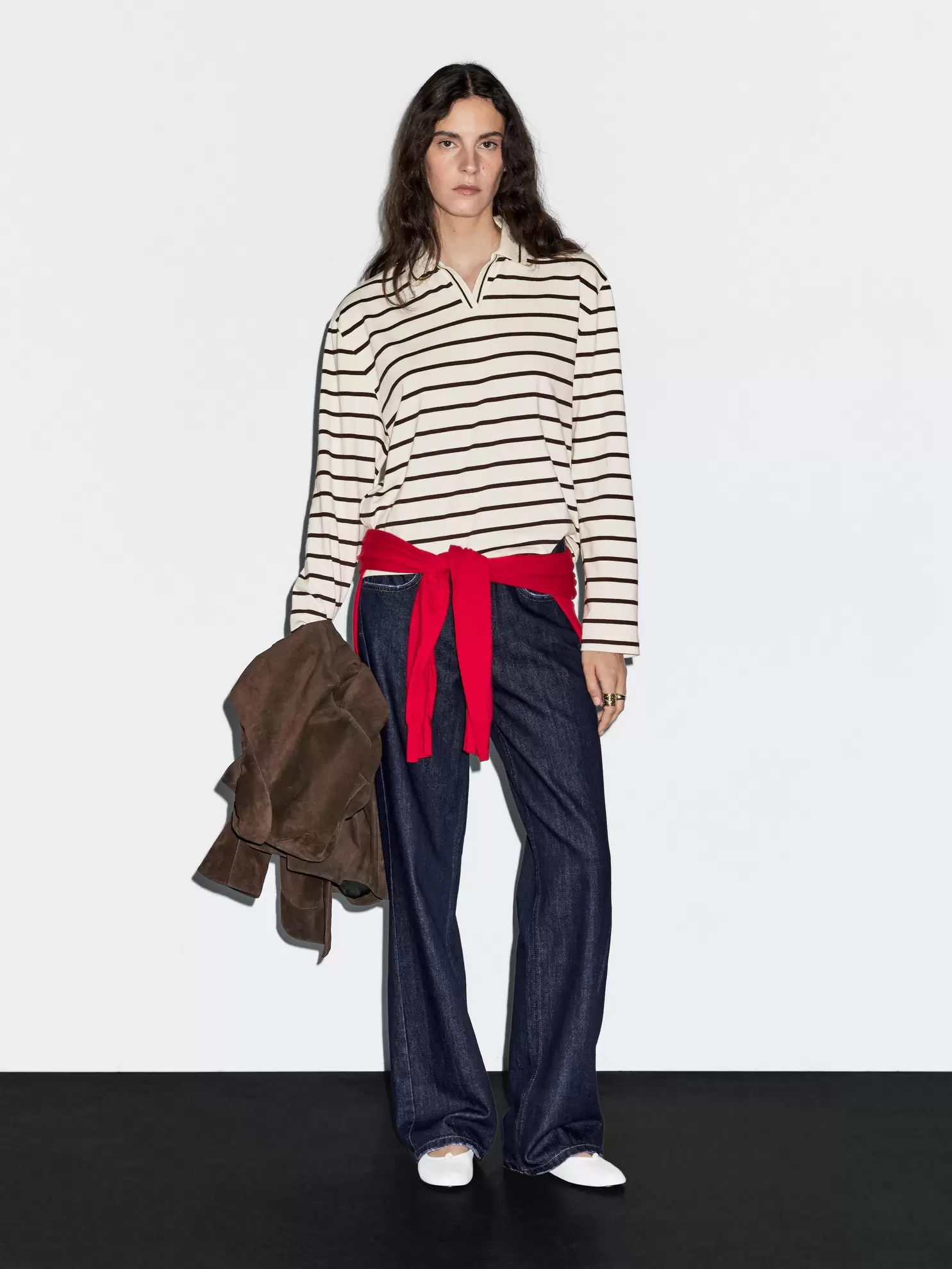 Koszulka polo ze 100% bawełny w paski