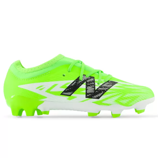 Korki dziecięce New Balance FURON TEAM JNR FG V8 SJF3FSP8 – zielone