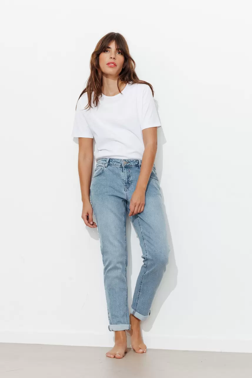 LUCIEN jeansy typu girlfriend