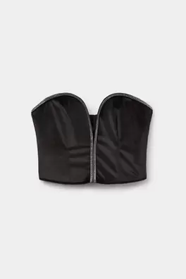 Konstruowany Top Girls Wanna Glisten