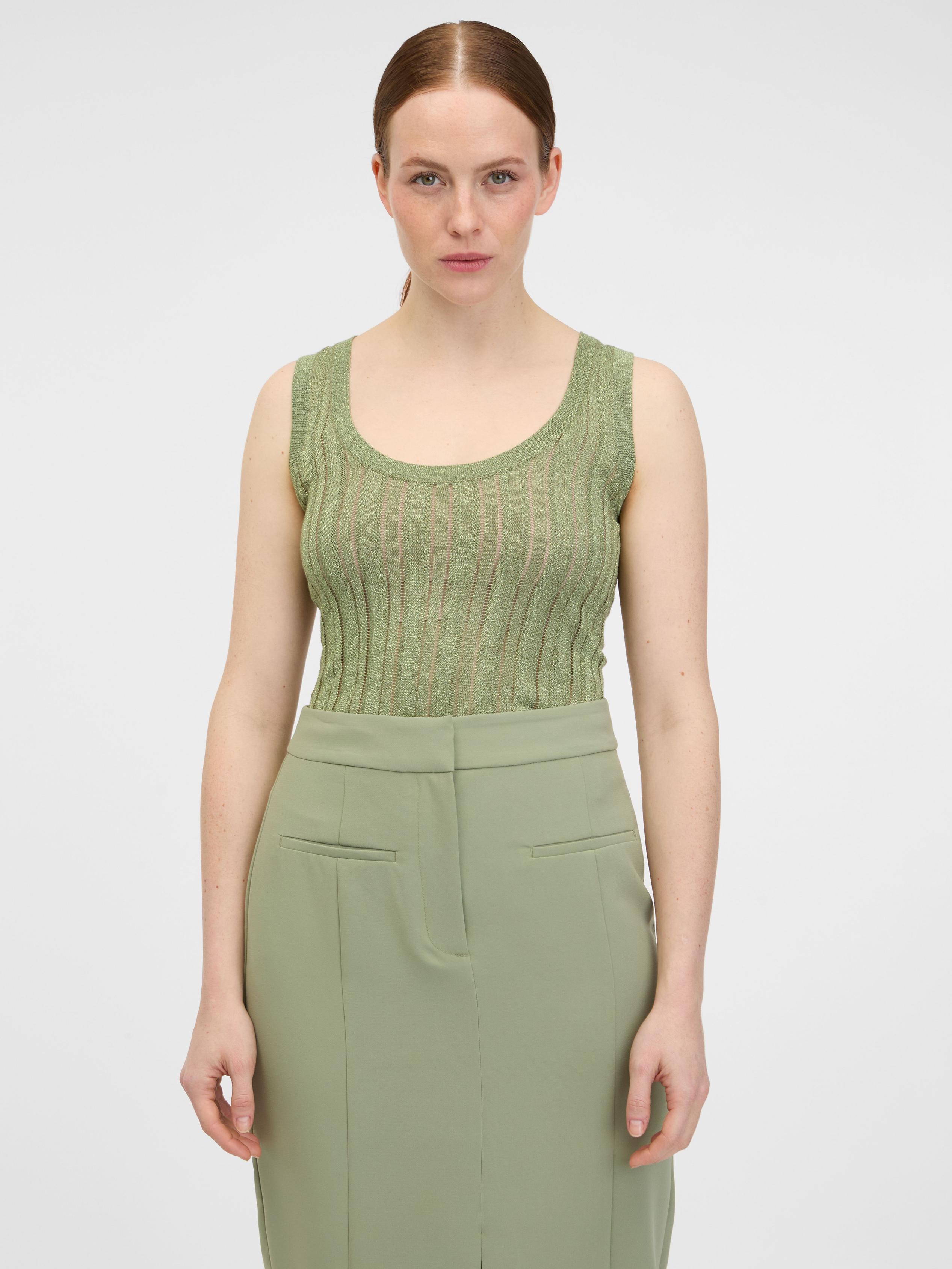 Khaki top damski ORSAY