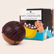 Czekoladowa kula z piankami