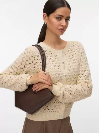 VMLIMONE Stickad tröja