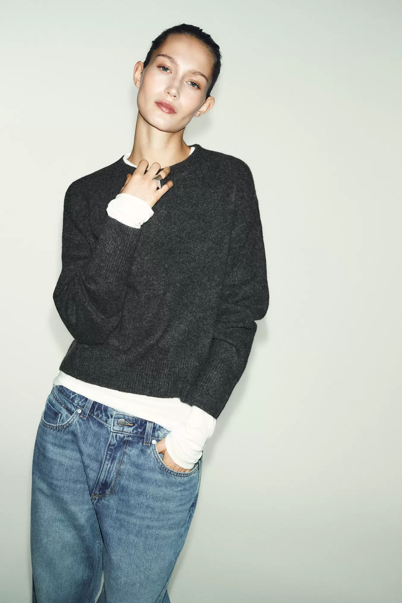 SOFT-TOUCH KNIT JUMPER