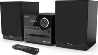 Wieża SHARP XL-B512 BK Czarna, Odtw.CD, Bluetooth, Tuner FM, Korektor dźwięku, Regulacja niskich i wysokich tonów