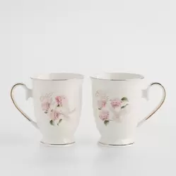 Komplet Kubków Tensiano z motywem kwiatowym