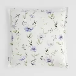 Poszewka z nadrukiem Serafino 45x45 cm z motywem kwiatowym