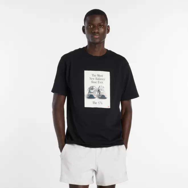 Koszulka męska New Balance MT61B0WFBK – czarna