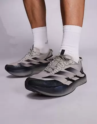 Adidas Running – Adizero EVO SL ATR – Beżowo-czarne buty do biegania