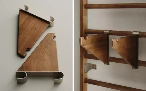 UCHWYT NA DRĄŻEK DO DRABINKI