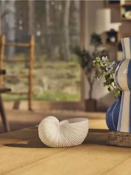 Świeczka w kształcie muszli o morskim zapachu