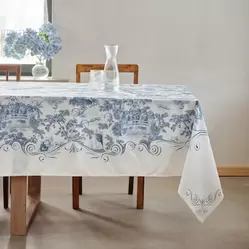 Obrus z nadrukiem Evite 150x220 cm z motywem pejzażu