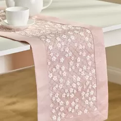 Bieżnik Blossia 35x180 cm z motywem kwiatowym