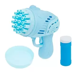 , Bubble Gun, bańki mydlane, pistolet, niebieski