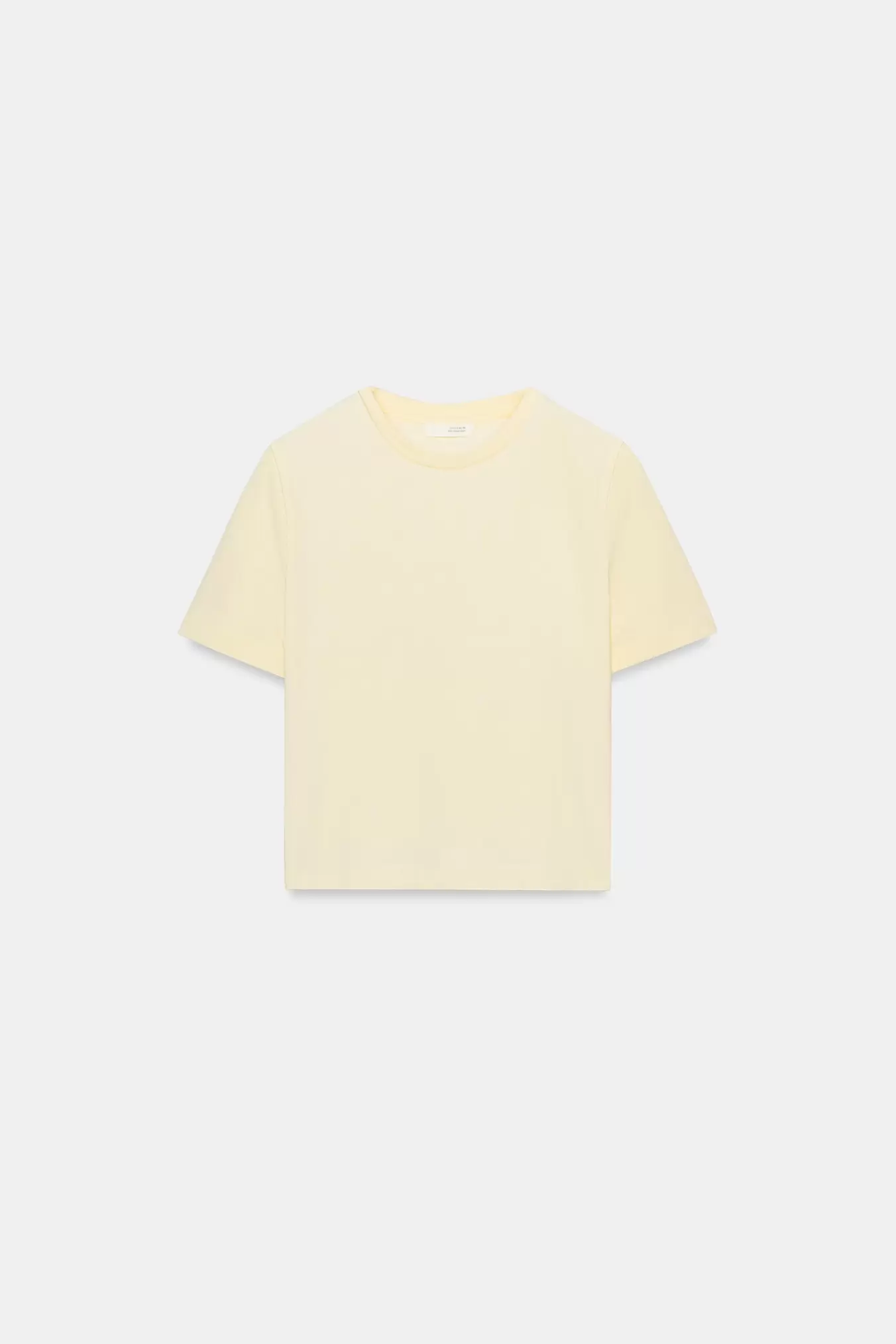 CROPPED SHORT SLEEVE T-SHIRT