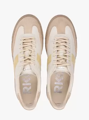 Kremowo-beżowe sneakersy