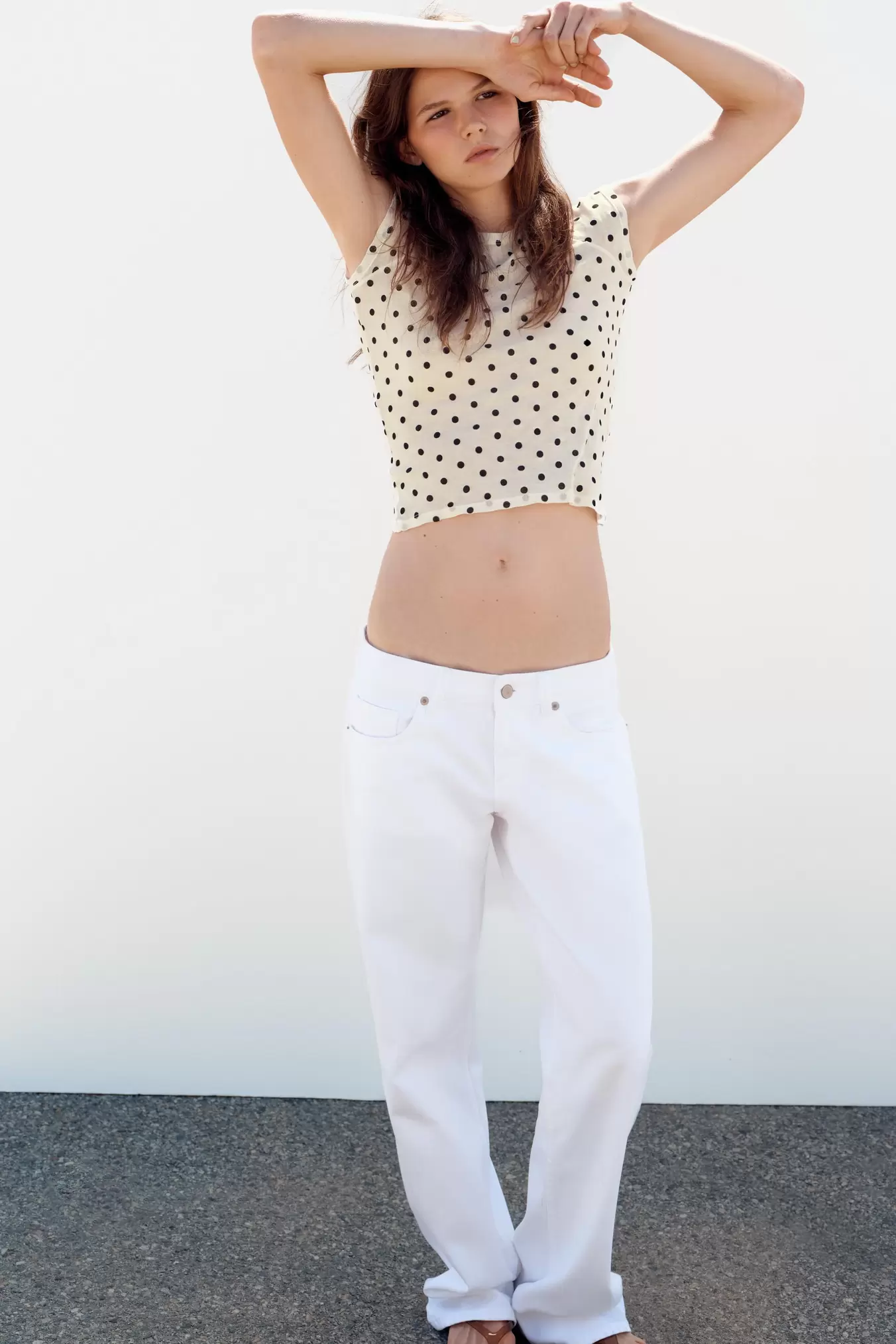 SUPIMA® SHORT SLEEVE DOT T-SHIRT