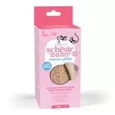 Schesir Baby Duo Filety Mus Kurczak Z Łososiem I Wątróbką Drobiową 3x55g