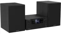 Wieża KENWOOD M-9500-B Czarna, Kolorowy wyświetlacz, Odtw.CD/-R/-RW/MP3, Wi-Fi, BT, Radio internetowe, Tuner DAB+