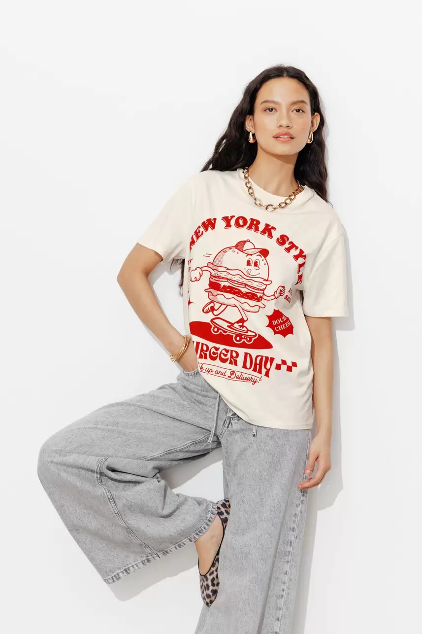 Koszulka w stylu Nowy Jork