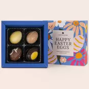 4 czekoladowe pisanki Happy Easter