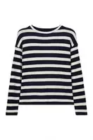 Jersey fino manga larga rayas