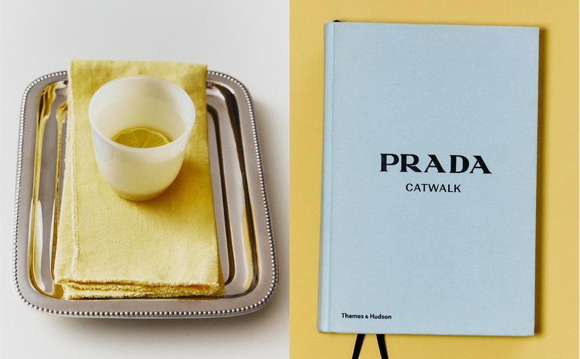 TACA, SZKLANKA I KSIĄŻKA