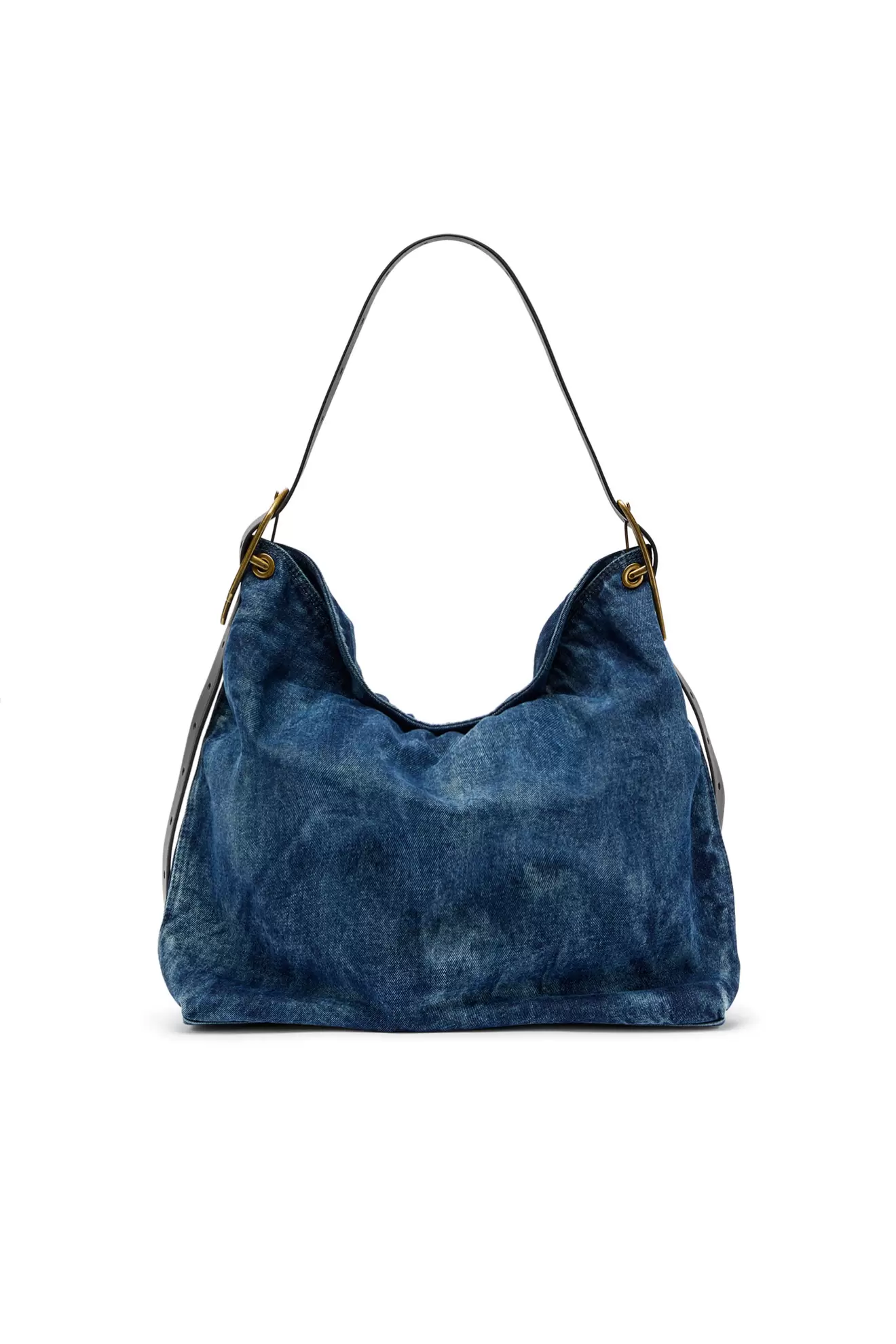 D-Line-Borsa hobo in denim