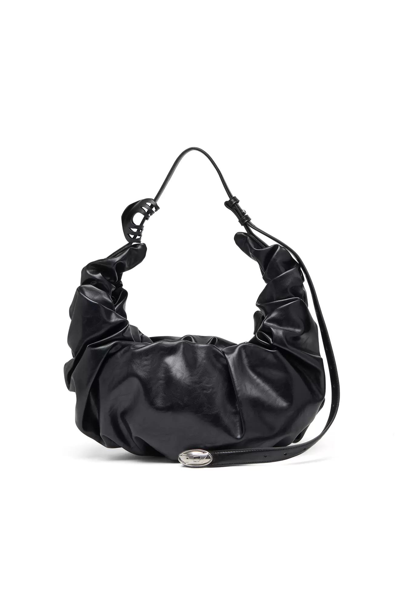 Grab-D-Borsa hobo grande arricciata