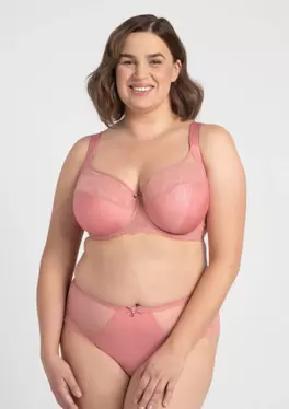 Biustonosz Rose A910 różany miękki