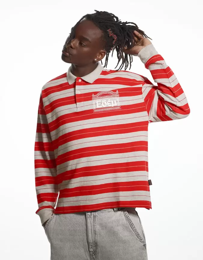 Polo z długim rękawem ARIES X BERSHKA