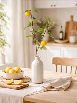Roślina dekoracyjna z motywem cytryn