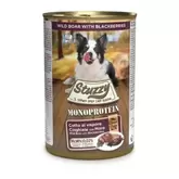 Stuzzy monoprotein z dziczyzną i jeżynami 400g dla psa