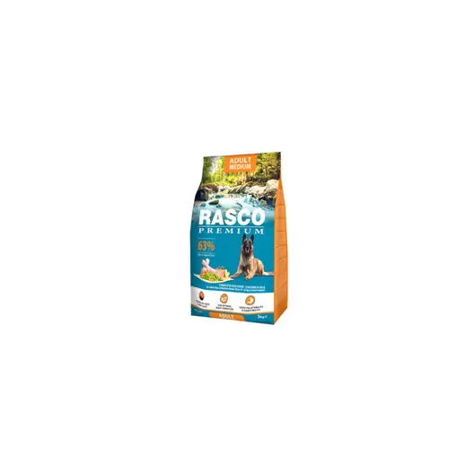 RASCO PREMIUM ADULT MEDIUM KARMA DLA PSÓW RAS ŚREDNICH