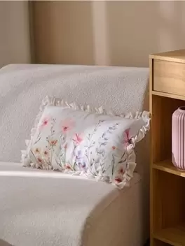 Poduszka dekoracyjna w kwiaty