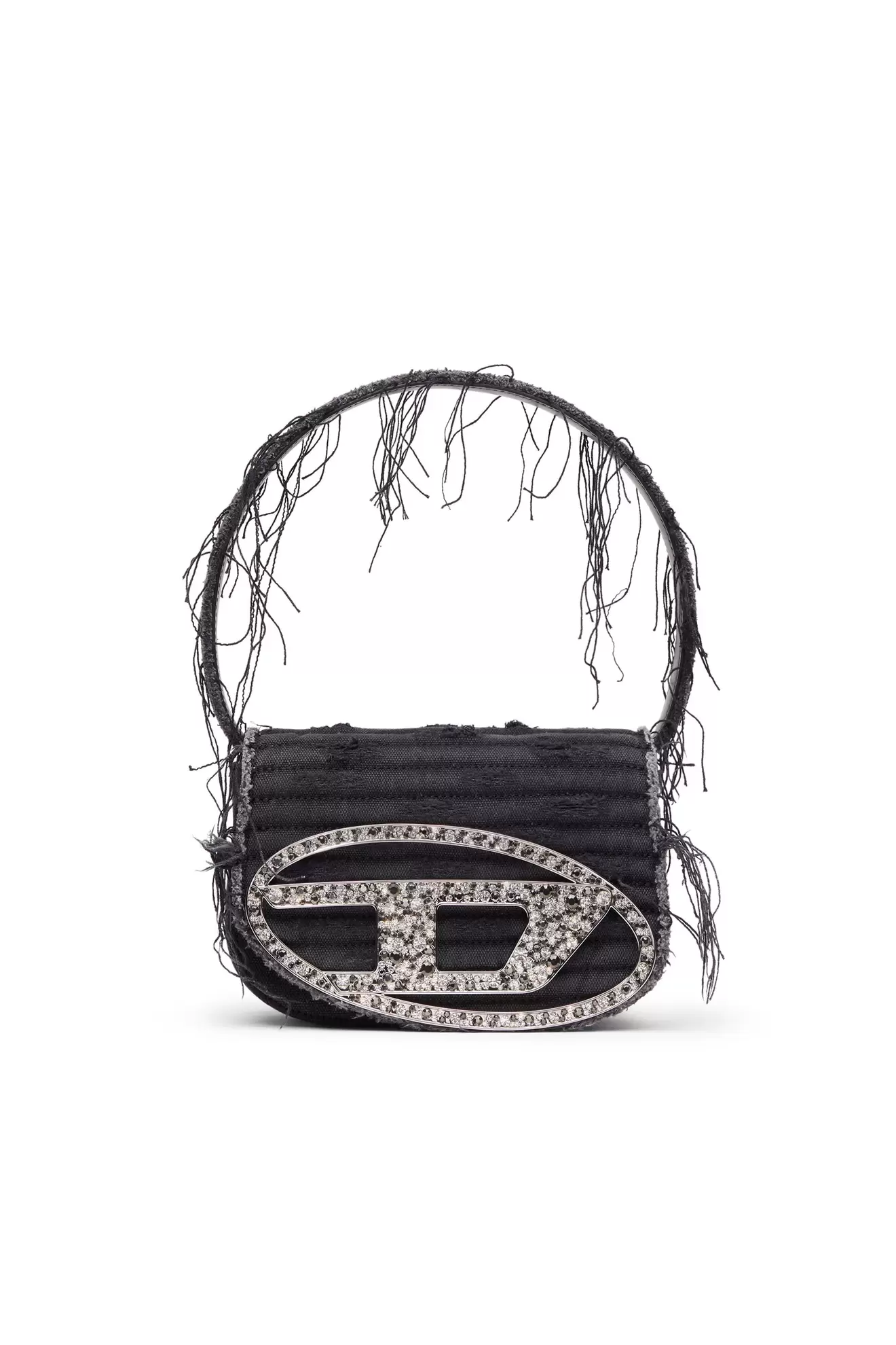 1DR-Iconica borsa a spalla in tela e pelle