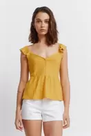 Camiseta tirantes volantes
