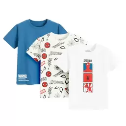 , T-shirt chłopięcy, mix, zestaw, 3 szt., Spider-Man