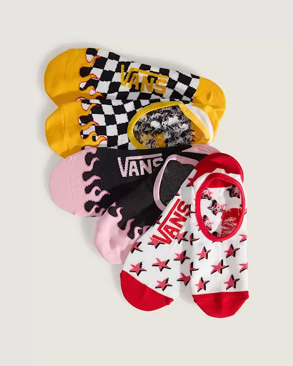 Checkerboard Ticker Canoodle Socken 3 Paar VANS Multicolour HERO