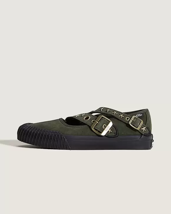 Mary Jane RiemchenSchuhe VANS Grn HERO