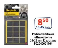 Mm - Podkładki filcowe ultra odporne P02040001764