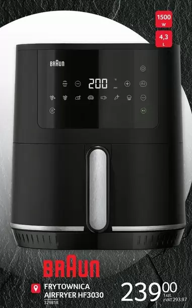 Braun - FRYTOWNICA AIRFRYER HF3030