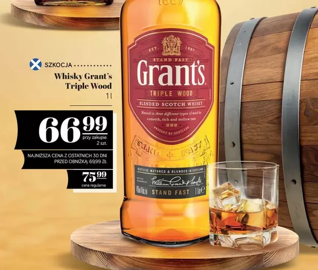 Whisky Grant's Triple Wood